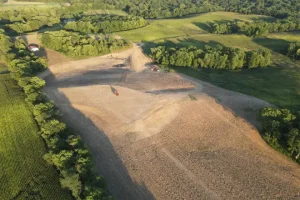 pond excavation process