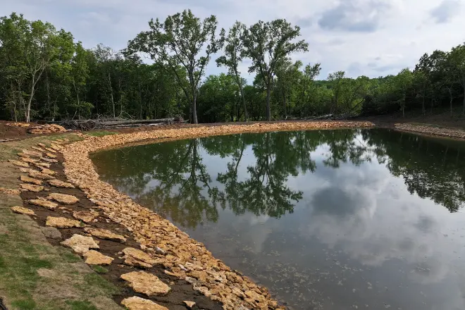 1-acre pond cost will depend on various factors - build 1 acre pond