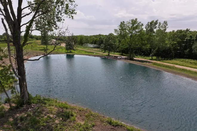 What Is a Swale and How Does It Help Manage Runoff Around Your Pond?